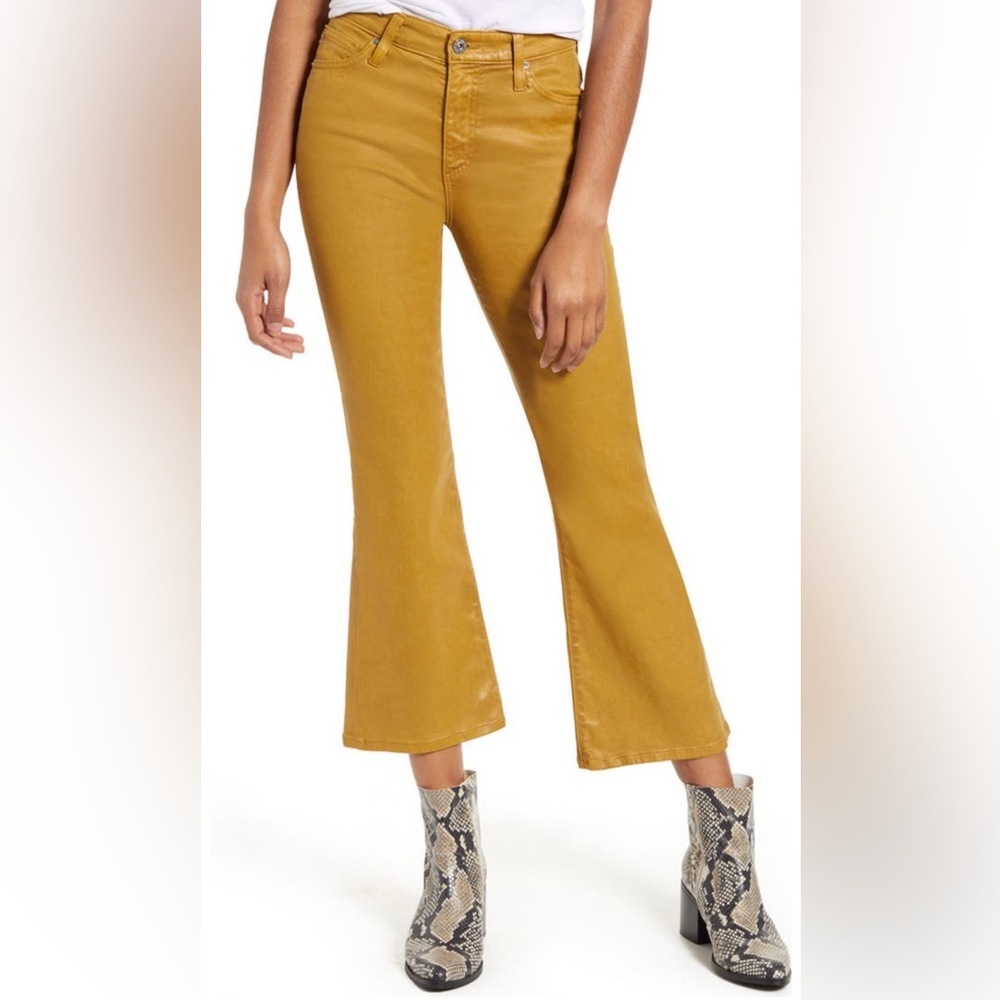 🔥NWT - AG Quinne Coated Jeans